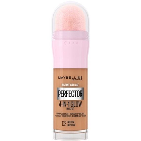 Maybelline - Instant Perfector 4-in-1 Glow Makeup 02 Medium / Beauty Πρόσωπο Μακιγιάζ