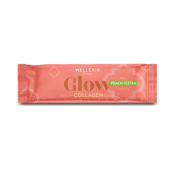Wellexir - Glow Beauty Drink Peach Ice Tea BOX 50 Pcs / Health and Personal Care Βιταμίνες & Μεταλλικά Στοιχεία Προσωπική Φροντίδα
