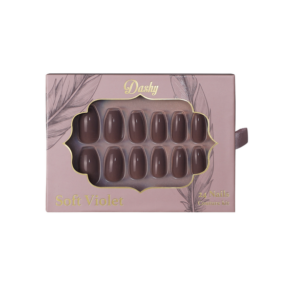 Dashy Nails - Soft Violet / Beauty Nails Makeup