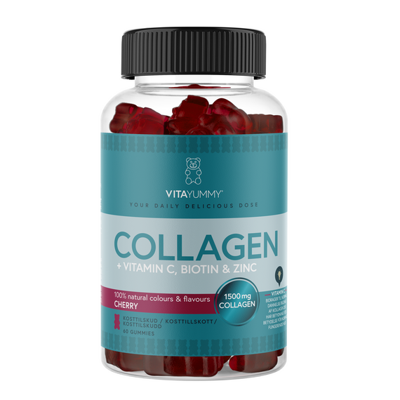 VitaYummy - Collagen Cherry 60 Pcs / Health and Personal Care Βιταμίνες & Μεταλλικά Στοιχεία Προσωπική Φροντίδα