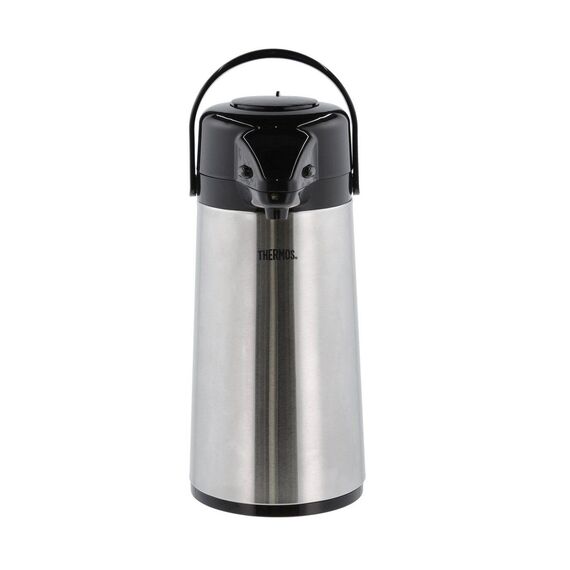 Thermos - Jug with pump 1.9L - Steel/Black (15095) / Home and Kitchen Κουζίνα Σπίτι & Κουζίνα