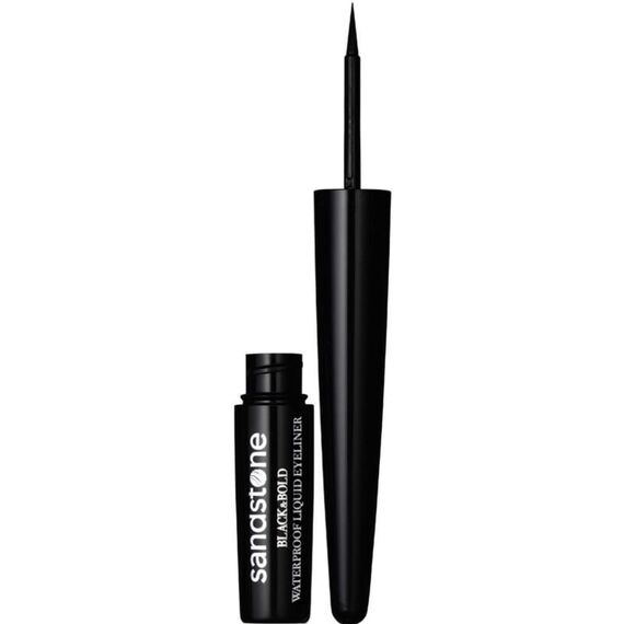 Sandstone - Black & Bold Liquid Eyeliner / Beauty Eyes Makeup