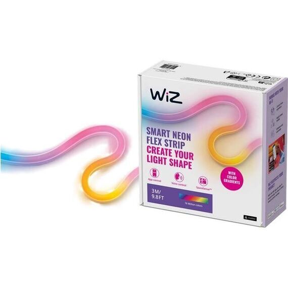 Wiz - WiZ neon flex strip 3m kit Type-C / Home and Kitchen Φωτισμός Σπίτι & Κουζίνα