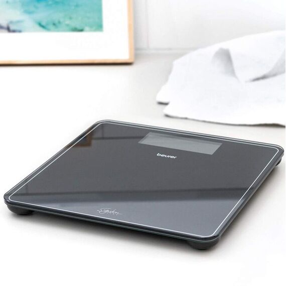 Beurer - GS 400 Bathroom Scale Glass ( Black ) - 5 Year warranty / Home and Kitchen Μπάνιο Σπίτι & Κουζίνα