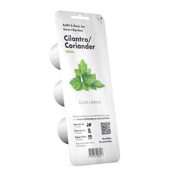 Click and Grow - Smart Garden Refill 3-pack - Cilantro/Coriander (SGR45X3) / Home and Kitchen Decor Home & Kitchen