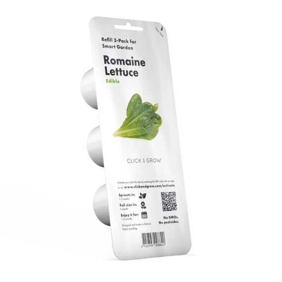Click and Grow -  Smart Garden Refill 3-pack - Romaine Lettuce (SGR50X3) / Home and Kitchen Διακόσμηση Σπίτι & Κουζίνα
