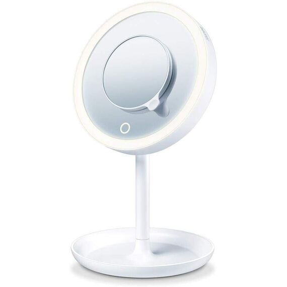 Beurer - BS 45 Illuminated Cosmetic Mirror with LED Light Touch Sensor Button - 3 Years Warranty / Beauty Tools & Accessories Makeup