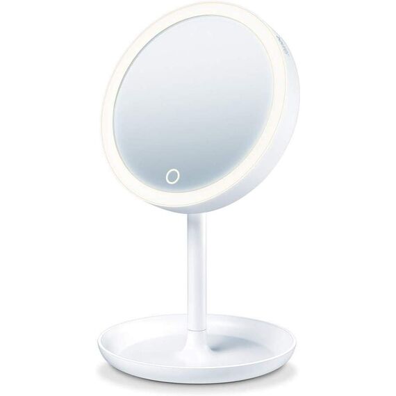 Beurer - BS 45 Illuminated Cosmetic Mirror with LED Light Touch Sensor Button - 3 Years Warranty / Beauty Tools & Accessories Makeup