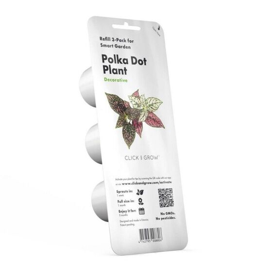 Click and Grow - Smart Garden Refill 3-pack - Polka Dot Plant (SGR48X3) / Home and Kitchen Διακόσμηση Σπίτι & Κουζίνα