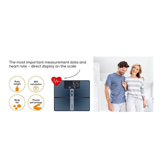 Beurer - BF 980 - Diagnostic Bathroom Scale with Bluetooth - 5 Years Warranty / Home and Kitchen Κουζίνα Σπίτι & Κουζίνα