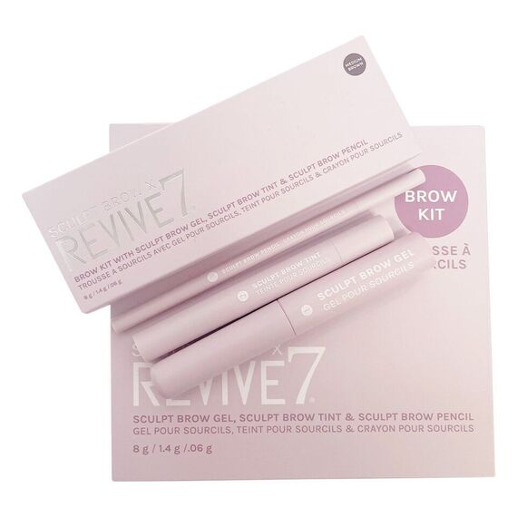 Revive7 - Sculpt Brow x Revive7 Brow Kit Dark / Beauty Face Makeup