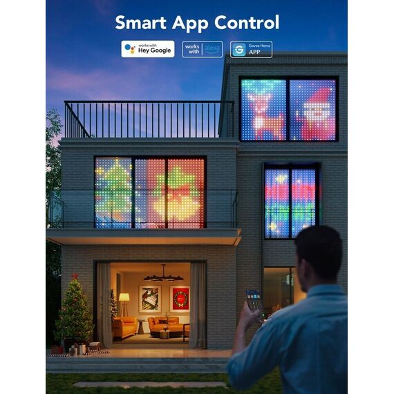 Govee - WiFi & Bluetooth Curtain Lights / Home and Kitchen Lightning Home & Kitchen