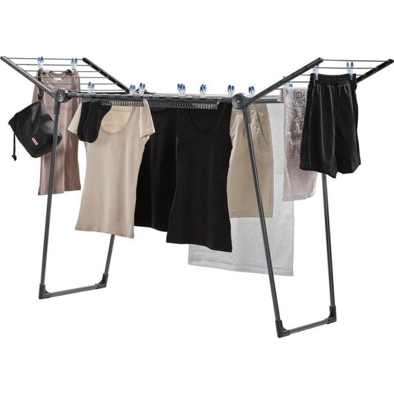 Leifheit - Pegasus Drying Rack 150 - Black / Home and Kitchen Αταξινόμητα (Σπίτι & Κουζίνα) Σπίτι & Κουζίνα