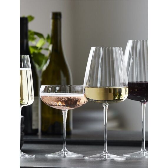 Luigi Bormioli - Optica Champagne bowl 30 cl 4 pcs. / Home and Kitchen Κουζίνα Σπίτι & Κουζίνα