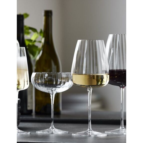 Luigi Bormioli - Optica Champagne bowl 30 cl 4 pcs. / Home and Kitchen Κουζίνα Σπίτι & Κουζίνα