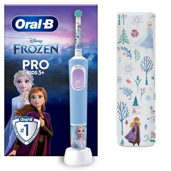 Oral-B - Vitality Pro Kids Frozen HBOX + TC / Health and Personal Care Υγιεινή Στόματος Προσωπική Φροντίδα