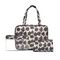 Gillian Jones - 3-piece cosmetic bag set - Palm print / Beauty Tools & Accessories Makeup