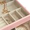 Gillian Jones - Multilayer Jewelry Box - Cream - Rosa / Home and Kitchen Storage Home & Kitchen