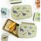 A little lovely company - Bento Lunch box - Dinosaurs - 22 x 7.5 x 14.5 cm / Home and Kitchen Κουζίνα Σπίτι & Κουζίνα