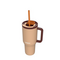 Thermal mug with telescopic straw Kambukka Rio Tumbler 950ml Almond Dream Κουζίνα Σπίτι & Κουζίνα