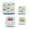 A little lovely company - Lunch & Snack Box Set - Vehicles / Home and Kitchen Kitchen Home & Kitchen