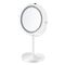 Gillian Jones - Table mirror with LED light & x10 magnification - White - 17.5 cm diameter, 32 cm height / Beauty Αξεσουάρ & Εργαλεία Μακιγιάζ
