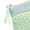 Karen Denmark - 2 pcs Cosmetic bag with handle Green/white print / Beauty Uncategorized (Beauty)