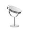 Gillian Jones - Rechargeable LED table mirror - Chrome - 21.5 cm x 35 cm x 13.5 cm, Ø 17 cm / Beauty Uncategorized (Beauty)