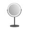 Gillian Jones - Rechargeable LED table mirror with 10x magnification and USB-C - Matte black - W21.5 x H35 x D13.5 cm / Beauty Αταξινόμητα (Ομορφιά)