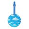 Kikkerland - Cloud Luggage Tag - 3.5 inches / Luggage and Travel Gear Uncategorized (Luggages & Bags) Lugagges & Bags