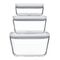 Set of 3 Glass Containers Zwilling Fresh & Save Κουζίνα Σπίτι & Κουζίνα