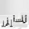BaByliss Super-X Metal OT996E beard trimmer Battery 5 5 mm Wet & Dry Silver Hair Tools Hair Care