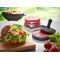 GEFU BBQ hamburger press Black, Grey Aluminium, Plastic Κουζίνα Σπίτι & Κουζίνα