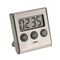 GEFU CONTARE Digital kitchen timer Black, Stainless steel Κουζίνα Σπίτι & Κουζίνα