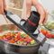 GEFU VIOLI slicer Manual Black ABS synthetics, Stainless steel Kitchen Home & Kitchen