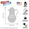 ROTPUNKT Thermos jug, 1.0 l, ivory (ecru) Kitchen Home & Kitchen