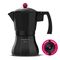 Taurus Black Moments 3 Moka pot Coffee Machines Appliances