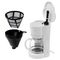 Adler AD 4383w Drip coffee maker for ground coffee 1.5 L white Coffee Machines Appliances