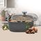 Maestro MR-2828 Pot with lid 28 cm 8 l Black Κουζίνα Σπίτι & Κουζίνα