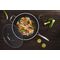 Kohersen Black Cube 32 cm wok Kitchen Home & Kitchen