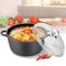 Maestro MR-4620C Pot with lid 20 cm 2,1 l Black Κουζίνα Σπίτι & Κουζίνα