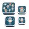 A little lovely company - Lunch & Snack Box Set - Robots / Home and Kitchen Uncategorized (Home & Kitchen) Home & Kitchen
