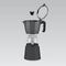 3 cup coffee machine MAESTRO MR-1666-3-BLACK Black Καφετιέρες Συσκευές