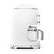 Smeg 50's Style Drip Filter Coffee Machine DCF02WHEU White Coffee Machines Appliances