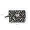 Karen - Large toiletry bag with embroidered daisies - Black - Large / Luggage and Travel Gear