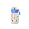 Rice - Plastic Kids Drinking Bottle - Paris Print - Blue - 700 ml / Home and Kitchen