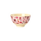 Rice - Melamine Bowl with Pink ABC Print - Pink - 300 ml / Home and Kitchen