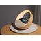 Moye Aurora Glow Lamp with Clock Wireless Speaker and Charger /