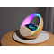 Moye Aurora Glow Lamp with Clock Wireless Speaker and Charger /