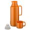 ROTPUNKT Glass thermos capacity 1.0 l, shiny fox (red)